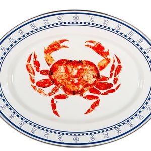 Golden Rabbit Enamelware Crab House Collection.